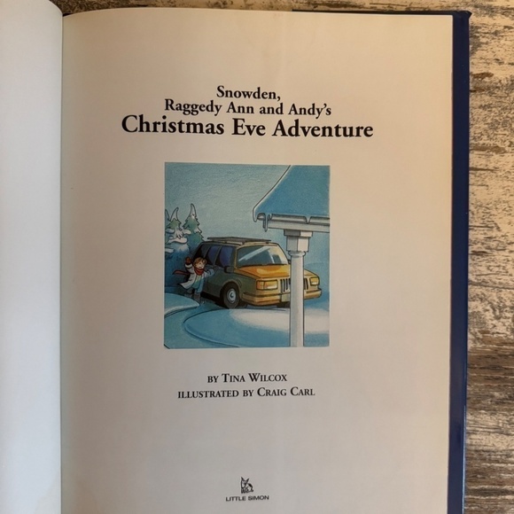 Raggedy Ann and Andy Christmas Eve Adventure Book - Picture 4 of 5